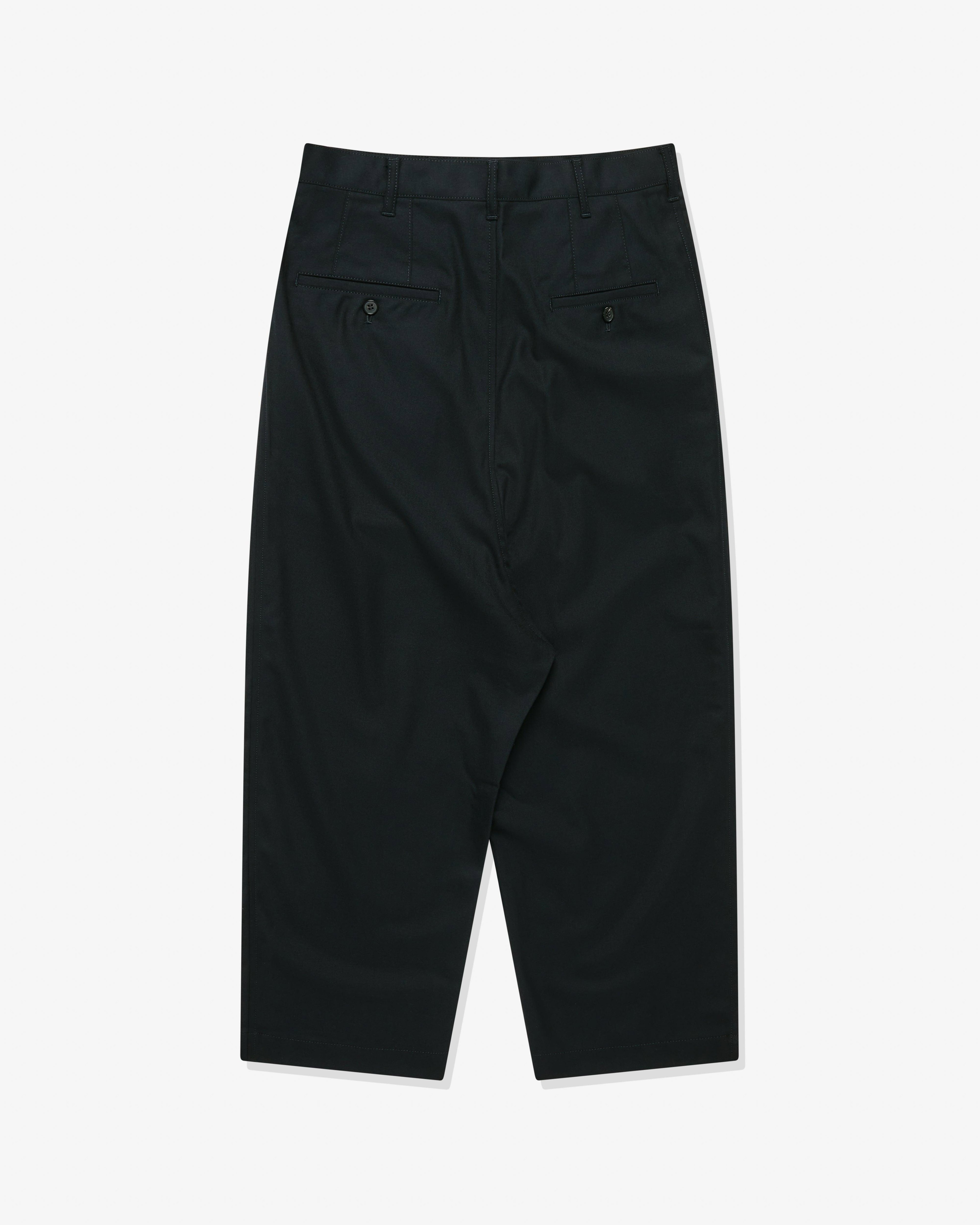 Comme des Garçons Homme - Men’s Wool Gabardine Pants - (Navy) by CDG HOMME