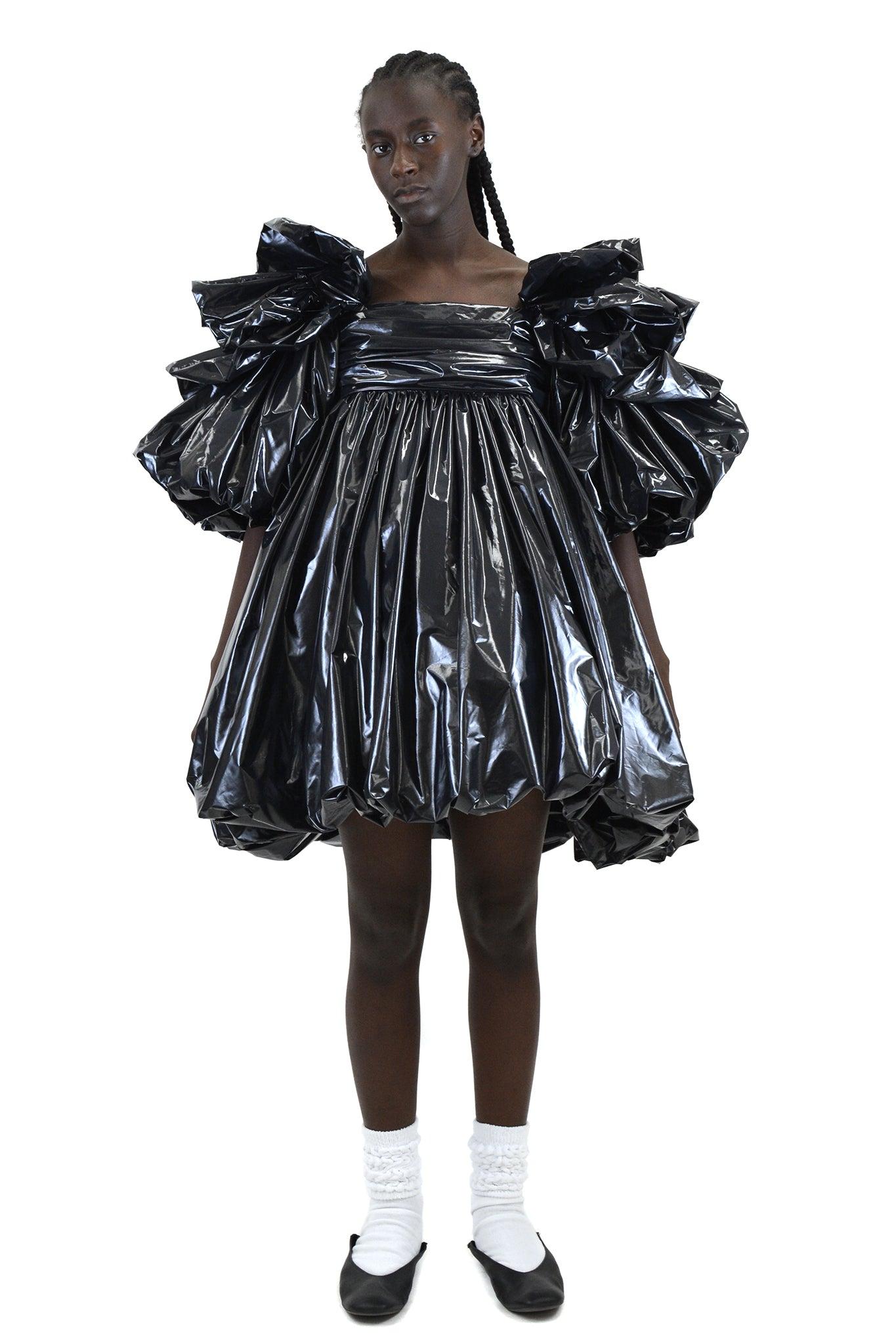Vaquera Garbage Bag Bubble Dress by CDGVAQ