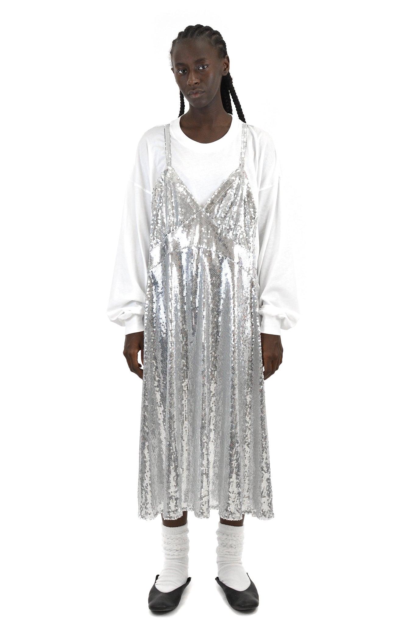 Vaquera Sequin Chemise L/S Tee by CDGVAQ