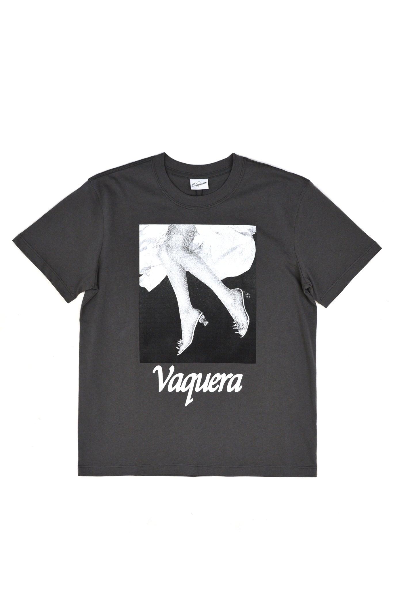 Vaquera Spiked Heels Tee by CDGVAQ