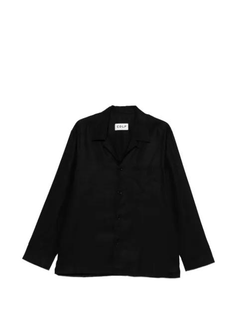 camp-collar patch-pocket shirt by CDLP