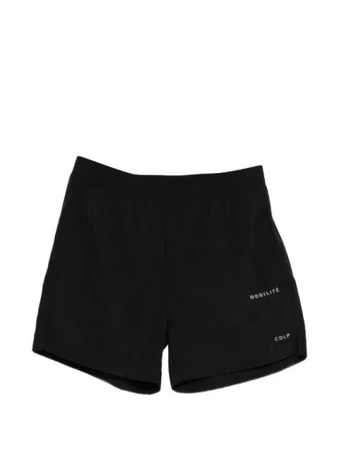 logo-print shorts by CDLP
