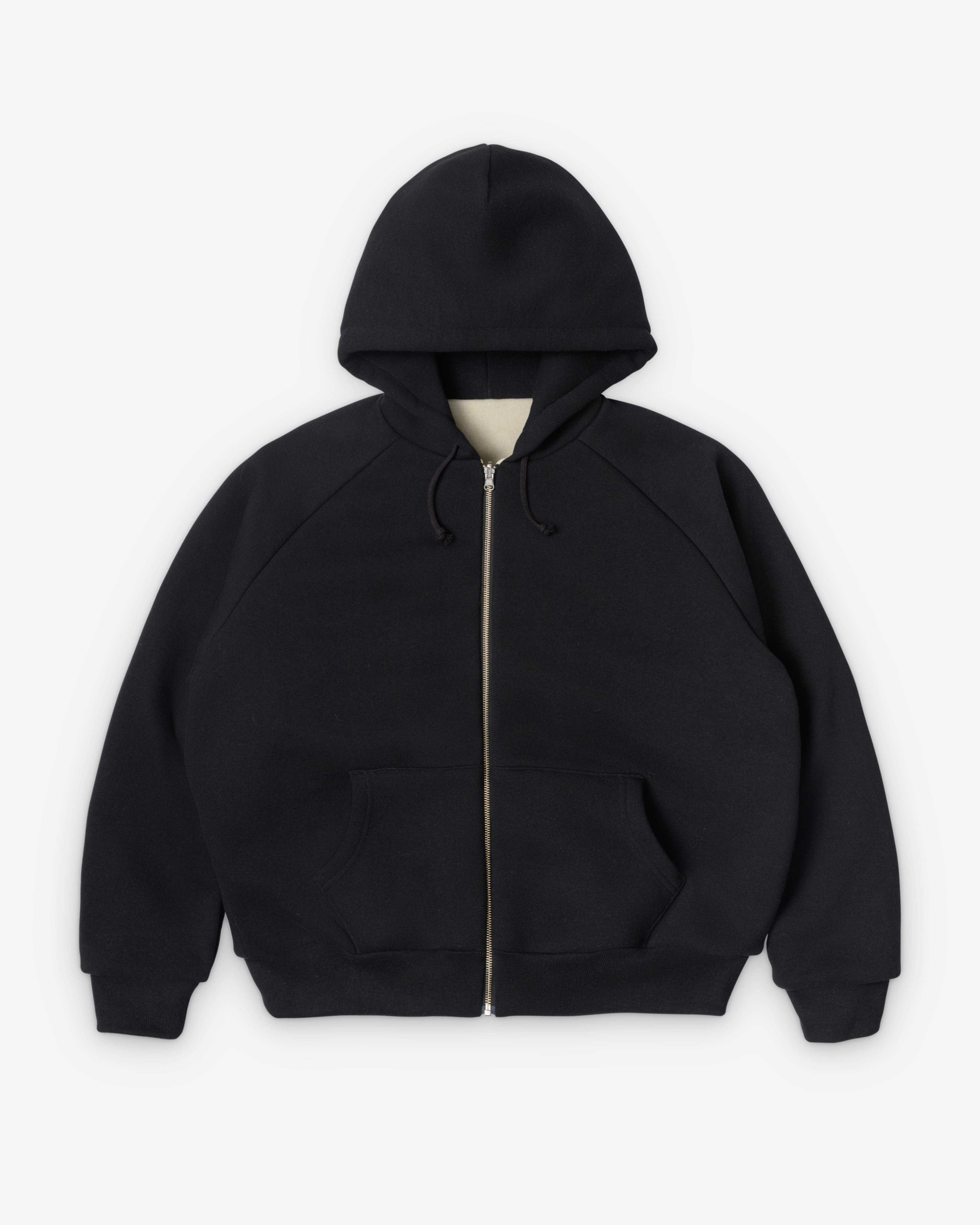 CEASE - Men's Reversible Zip Hoodie - (Black) by CEASE