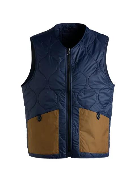All Seasons quilted gilet by CECCARELLI