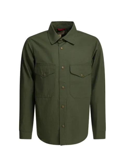 Country ripstop-texture flap-pocket shirt by CECCARELLI