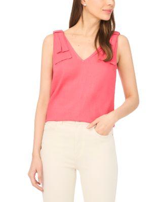Bow Shoulder Tank by CECE