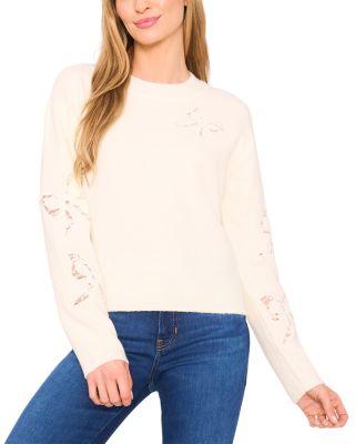 Lace Bow Sweater by CECE