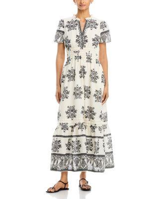 Shirred Waist Maxi Dress by CECE
