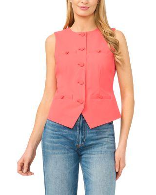Split Hem Vest by CECE