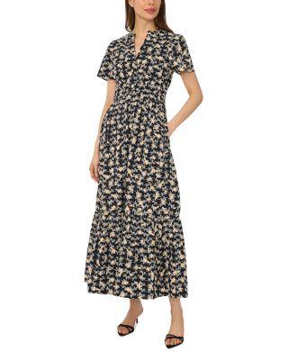 Split Neck Maxi Dress by CECE