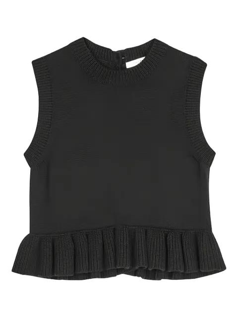 Billie ruffled top by CECILIE BAHNSEN