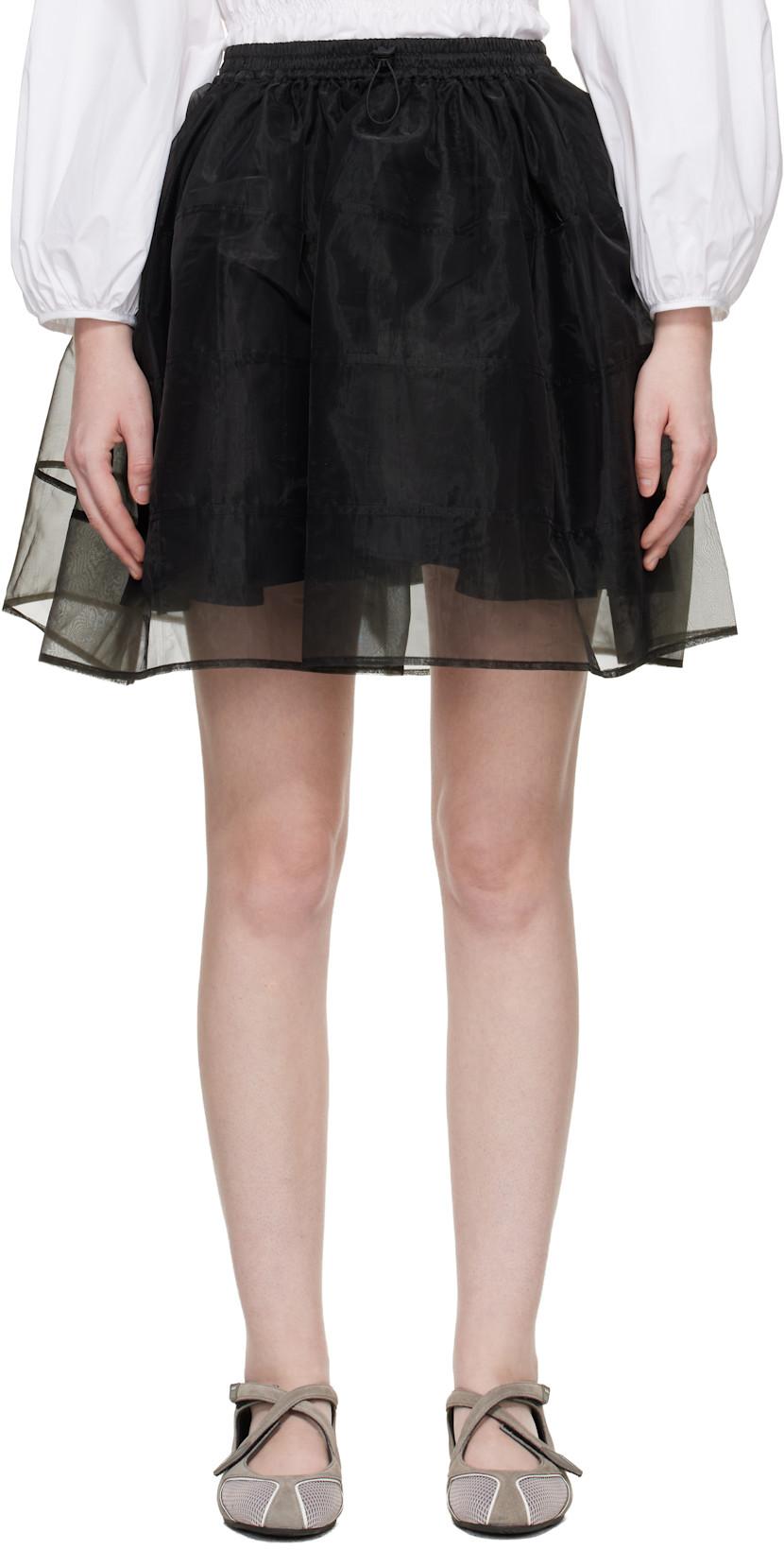 Black CBcayla Miniskirt by CECILIE BAHNSEN