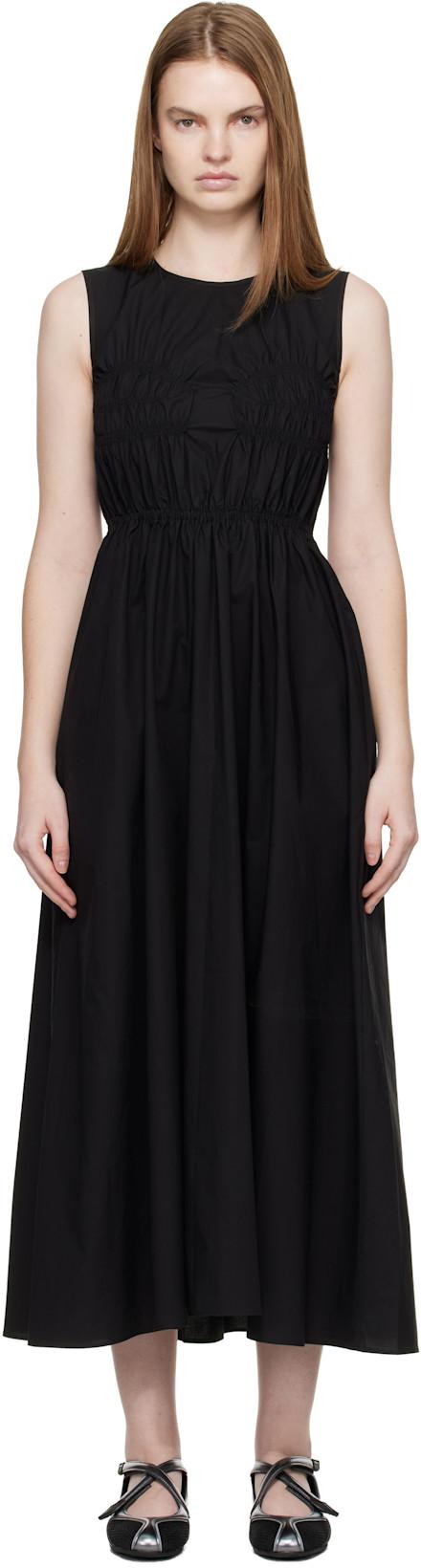 Black CBchristy Midi Dress by CECILIE BAHNSEN