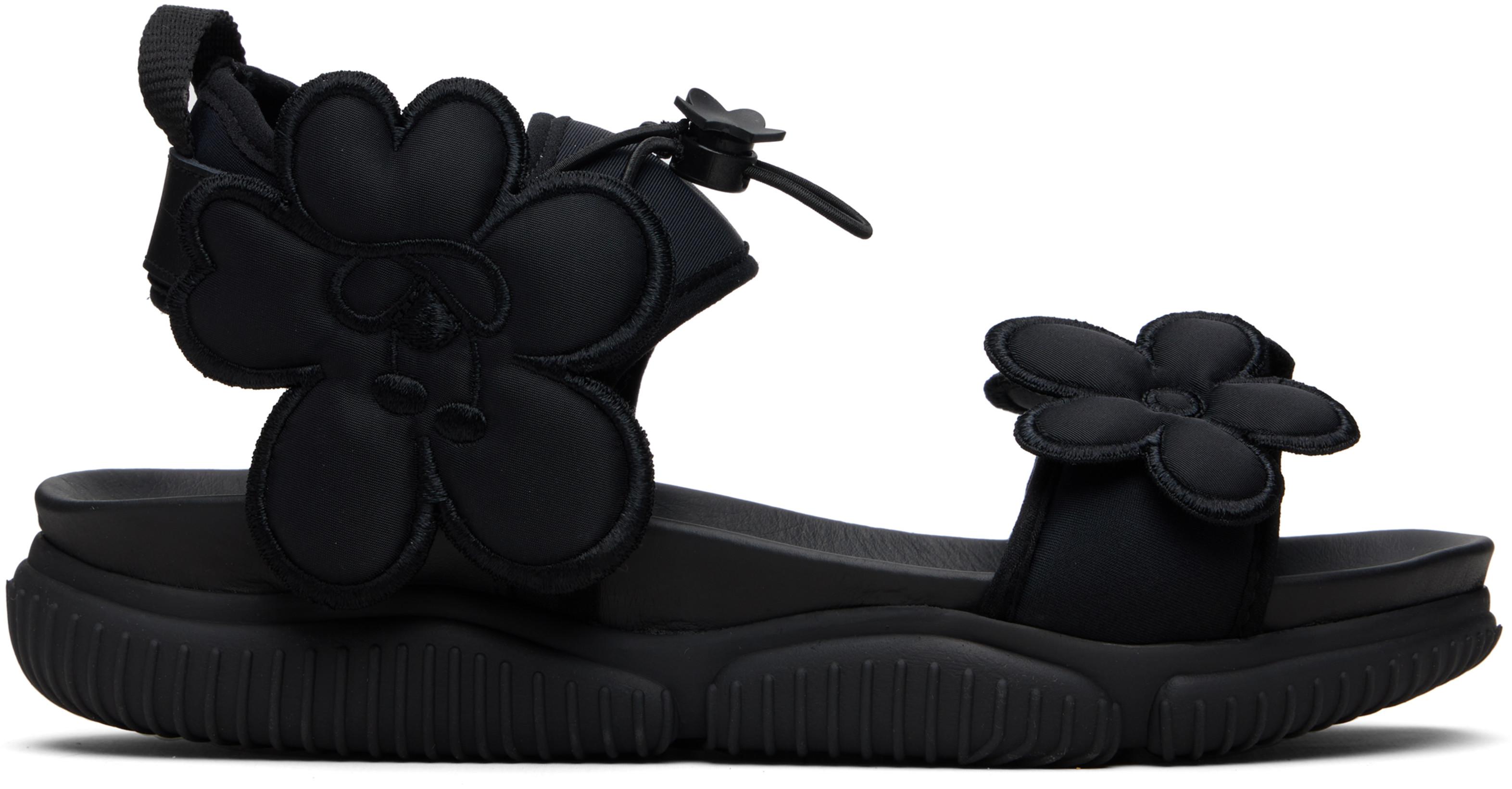 Black CBcilla Sandals by CECILIE BAHNSEN