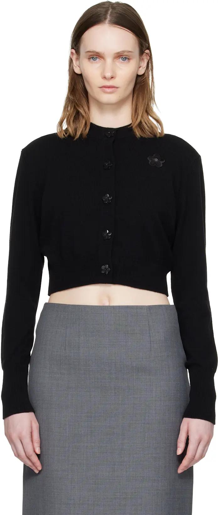 Black Dua Cardigan by CECILIE BAHNSEN