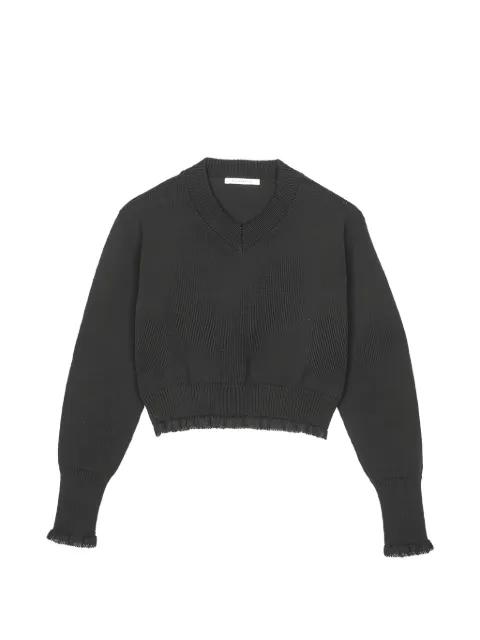 CBdaphne V-neck ribbed jumper by CECILIE BAHNSEN