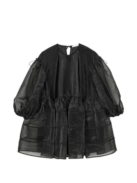 CBdarcy tie-detail mini dress by CECILIE BAHNSEN