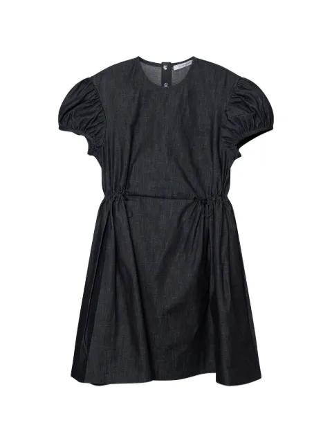 Camma puff-sleeve drawstring-waist dress by CECILIE BAHNSEN