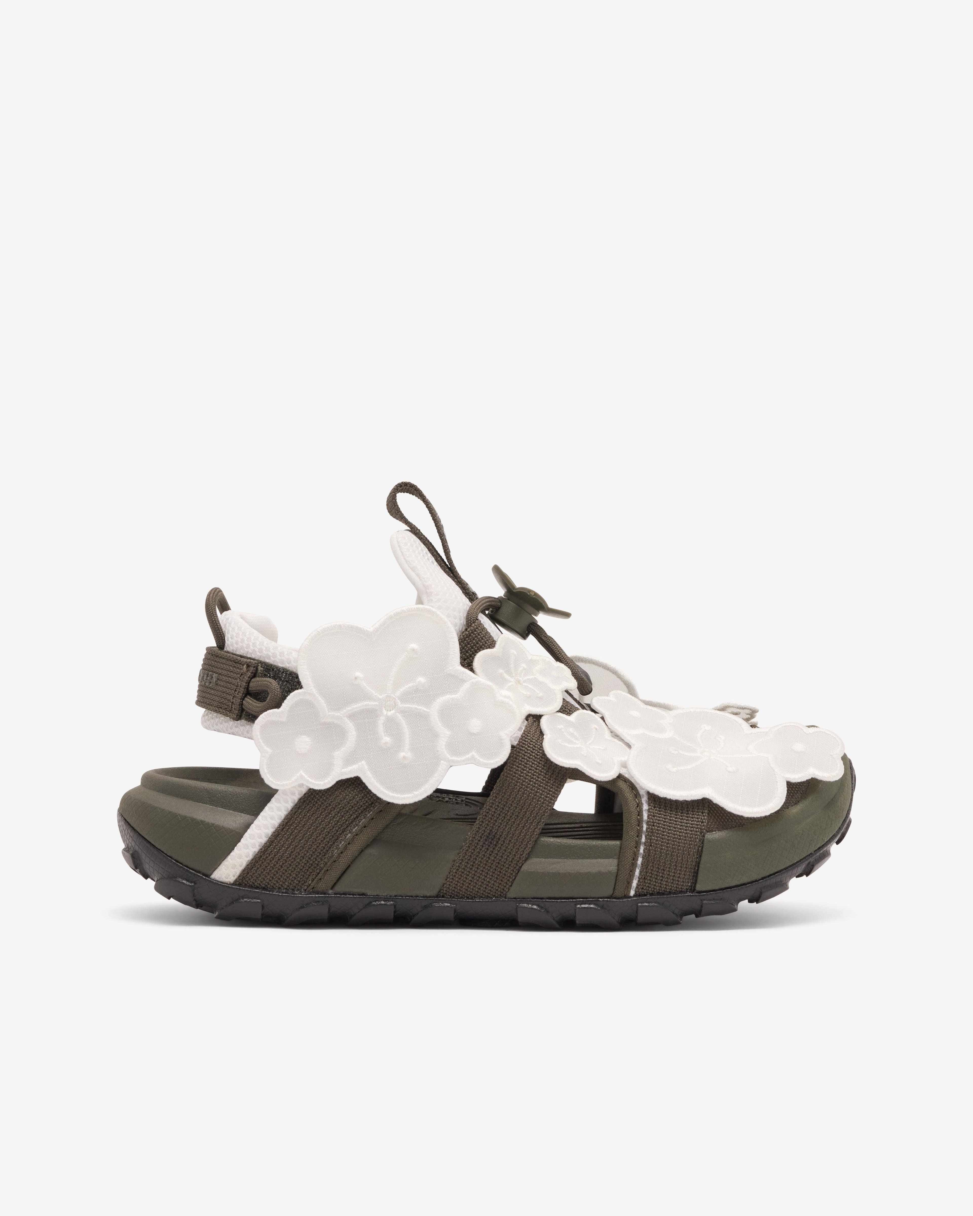 Cecilie Bahnsen - The North Face Bekah Sandal - (White/Green) by CECILIE BAHNSEN