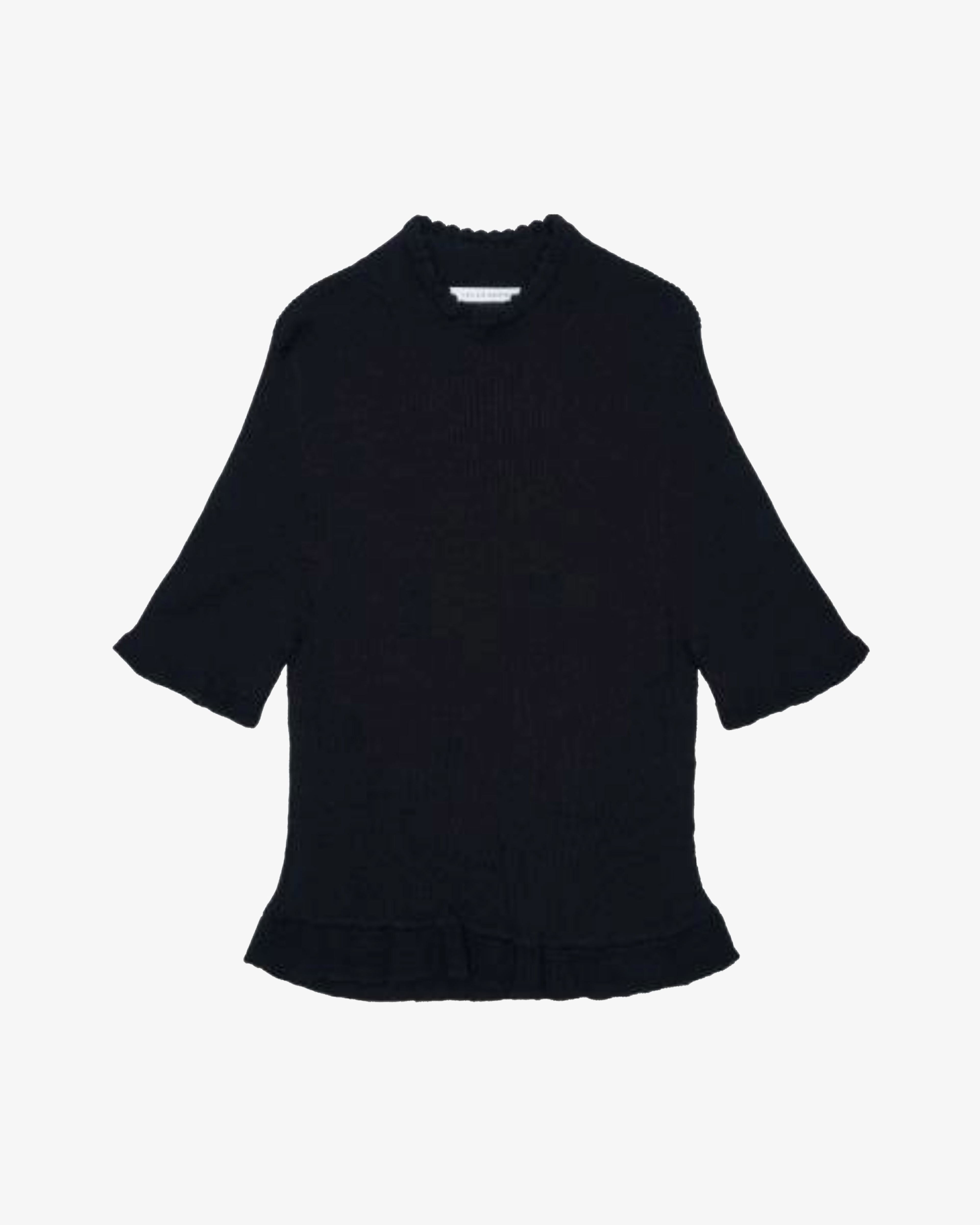 Cecilie Bahnsen - Women's Bentley Top Seamless Merino - (Black) by CECILIE BAHNSEN