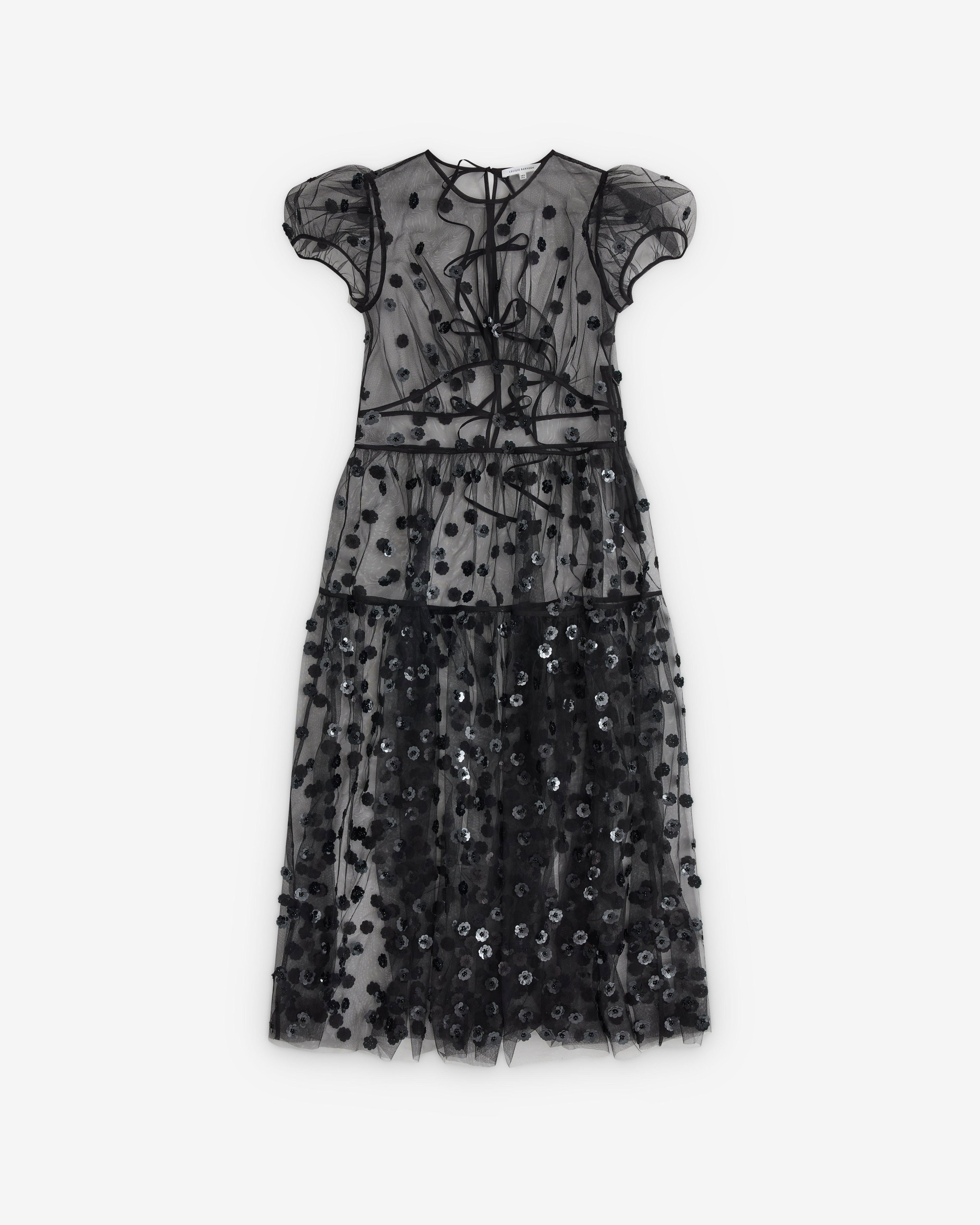 Cecilie Bahnsen - Women's CBNANNA Dress - (Black) by CECILIE BAHNSEN