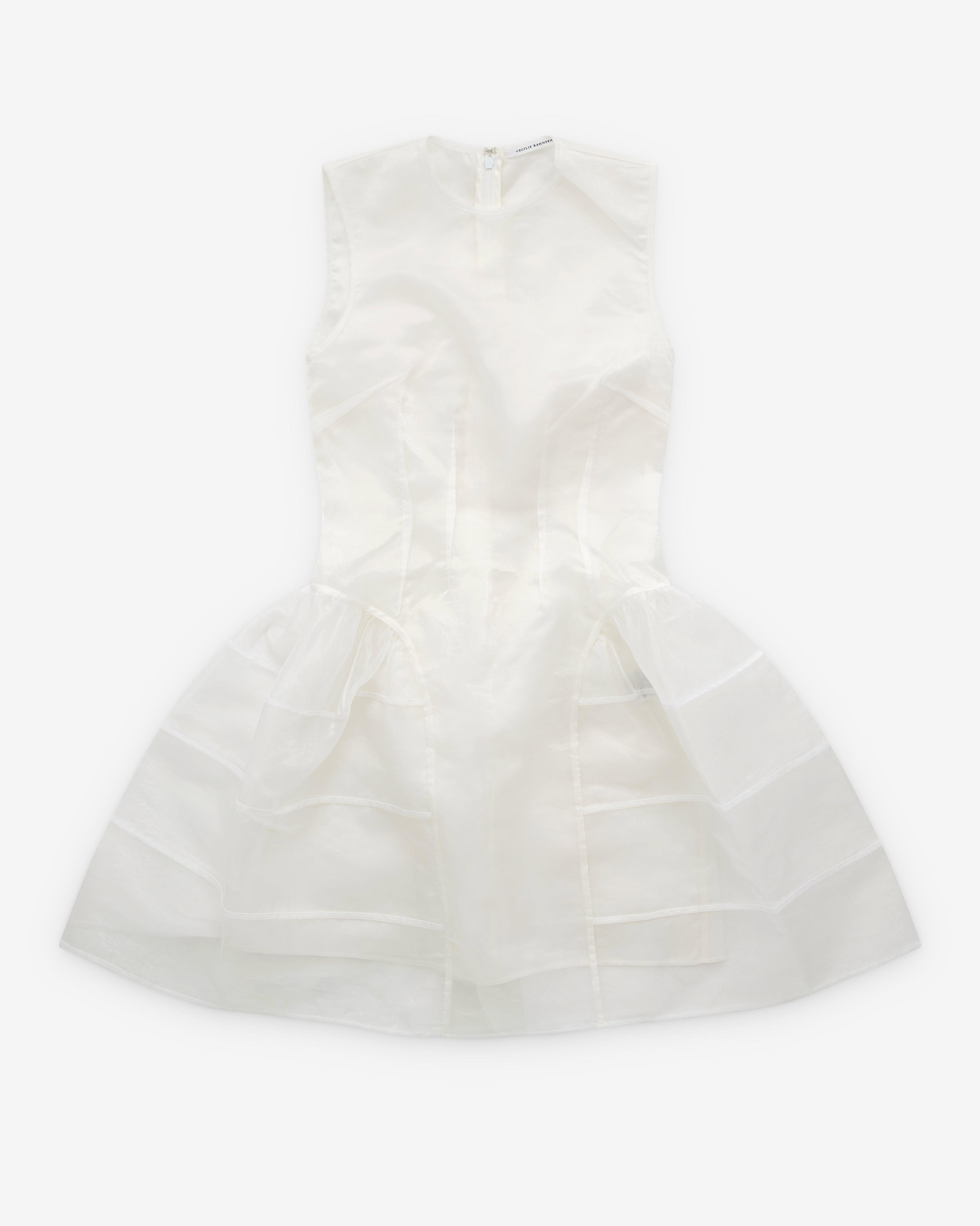 Cecilie Bahnsen - Women's CBclaudie Dress - (White) by CECILIE BAHNSEN