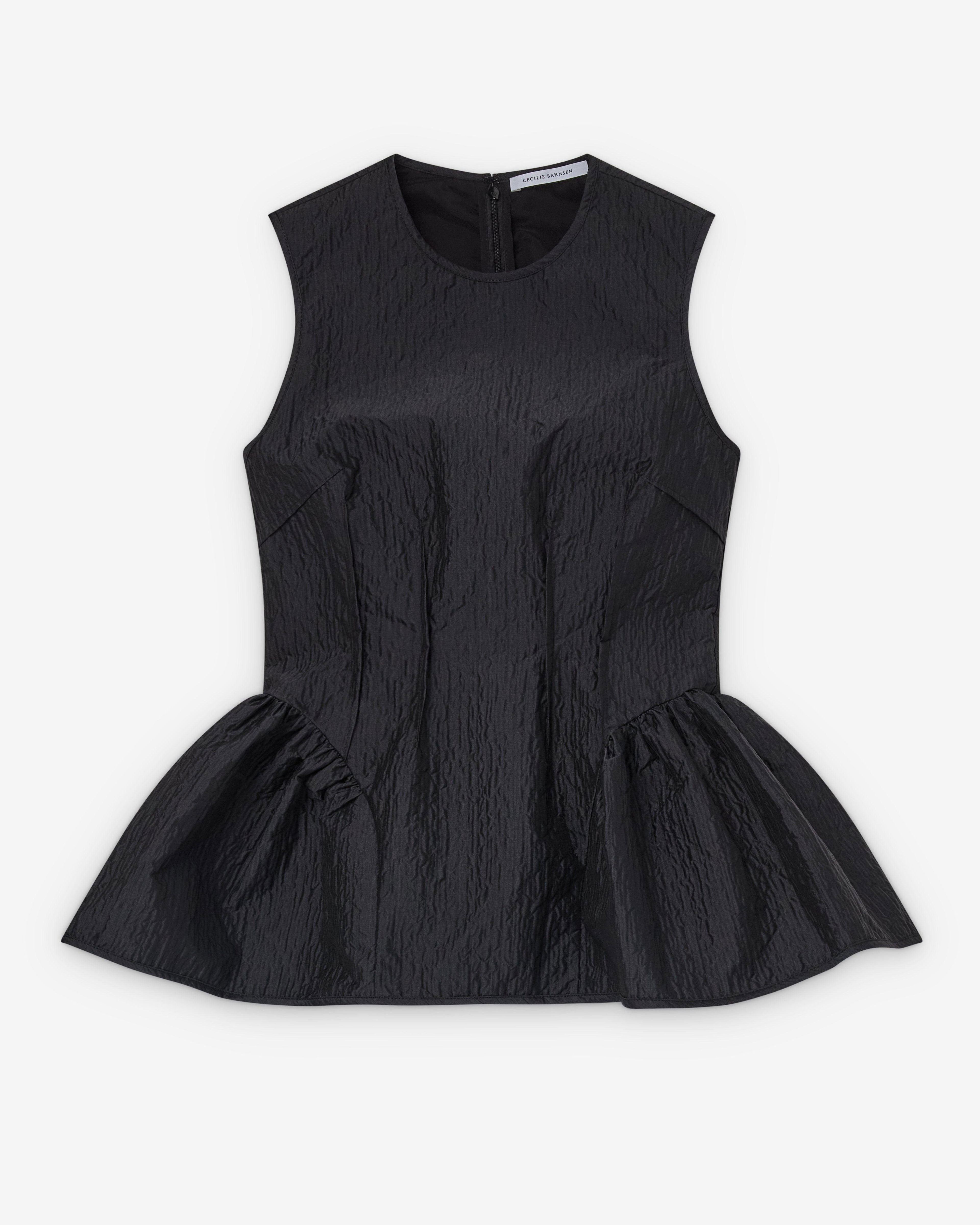 Cecilie Bahnsen - Women's Cbdaimi Top - (Black) by CECILIE BAHNSEN