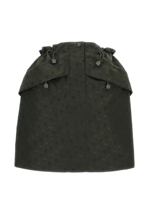 Delina floral-jacquard mini skirt by CECILIE BAHNSEN