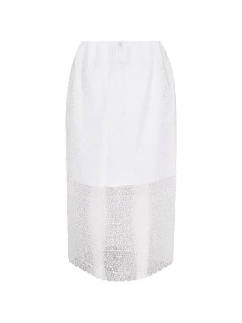 Donna flower-embroidered skirt by CECILIE BAHNSEN