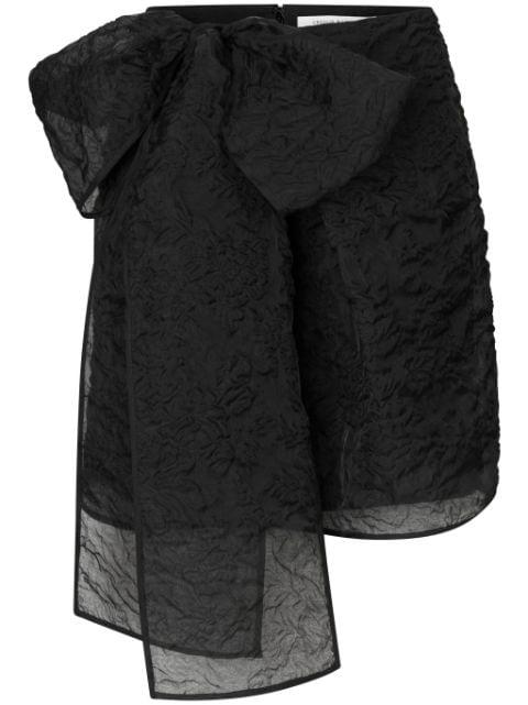 Gigi matelassé-effect skirt by CECILIE BAHNSEN