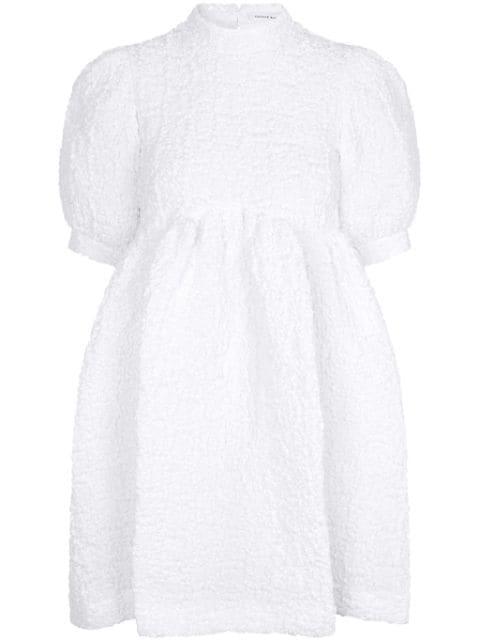 Uma smocked minidress by CECILIE BAHNSEN