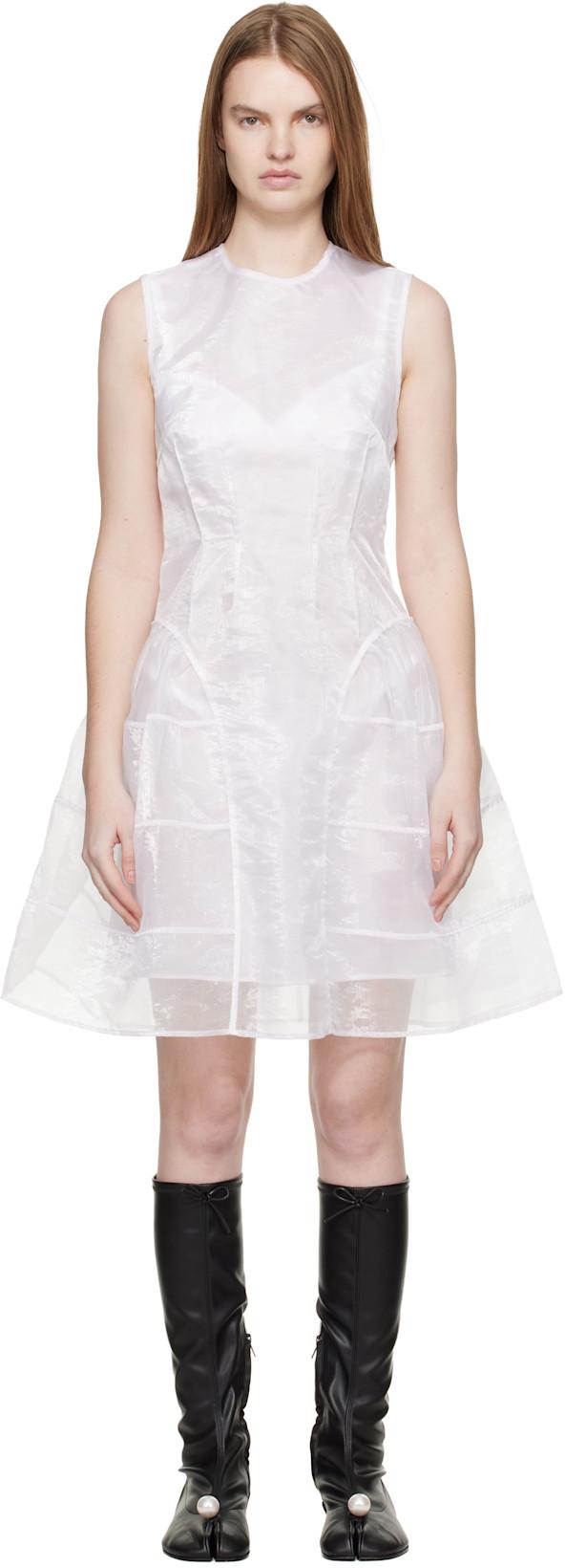 White CBclaudie Minidress by CECILIE BAHNSEN