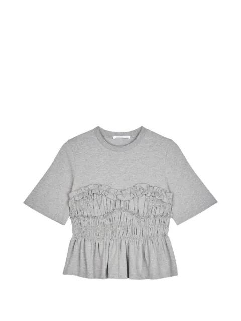 gathered-effect T-shirt by CECILIE BAHNSEN