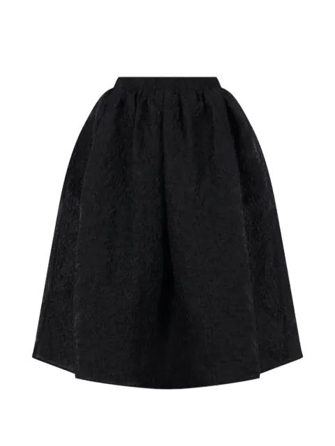 patterned-jacquard skirt by CECILIE BAHNSEN