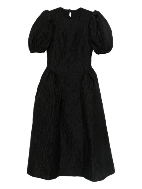 puff-sleeve midi dress by CECILIE BAHNSEN