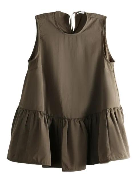 ruffled sleeveless top by CECILIE BAHNSEN