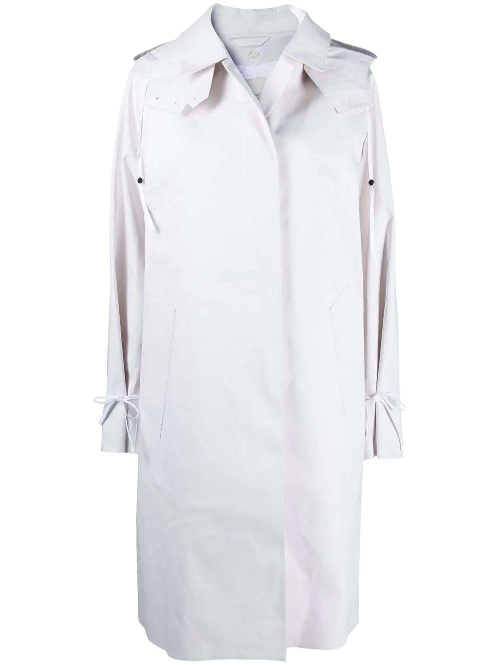 single-breasted mid-length coat by CECILIE BAHNSEN