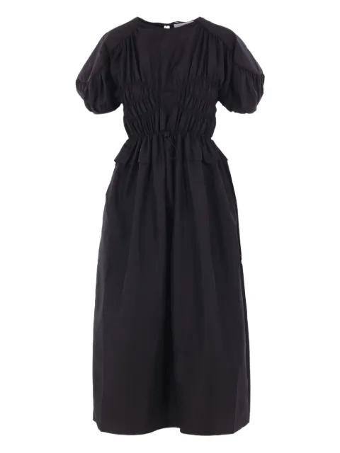 smocked midi dress by CECILIE BAHNSEN