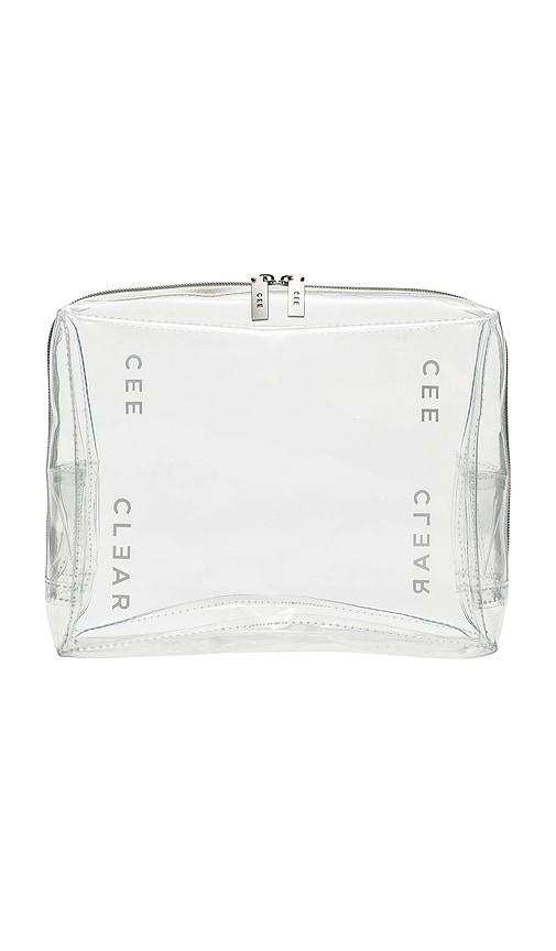 CEE CLEAR Large Cosmetic Case in Clear by CEE CLEAR