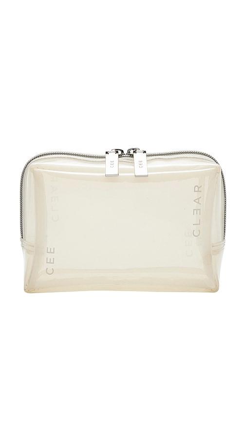 CEE CLEAR Mini Cosmetic Case in Milky by CEE CLEAR