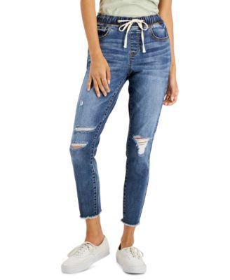 Juniors' Pull-On Jogger Jeans by CELEBRITY PINK