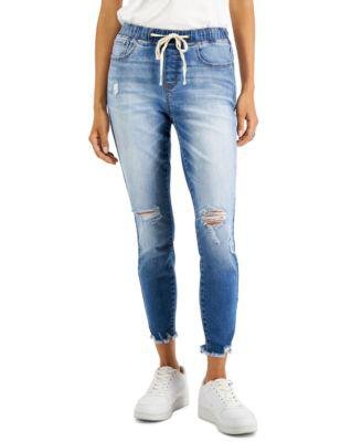 Juniors' Pull-On Jogger Jeans by CELEBRITY PINK