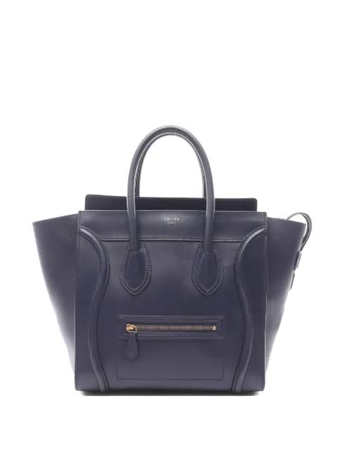 00s Mini Luggage leather handbag by CELINE 