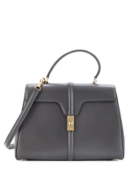 16 Top Handle Bag Smooth Calfskin Medium satchel by CELINE 