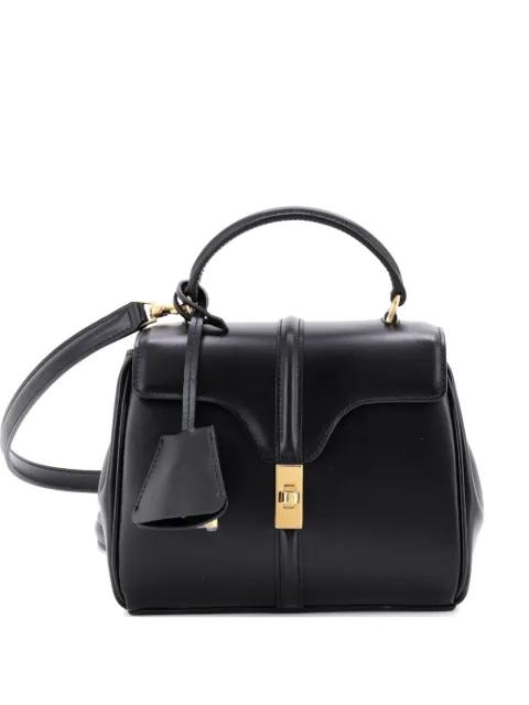 16 Top Handle Bag Smooth Calfskin Mini satchel by CELINE 