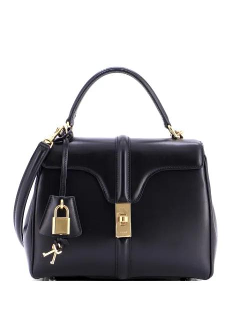 16 Top Handle Bag Smooth Calfskin Small satchel by CELINE 