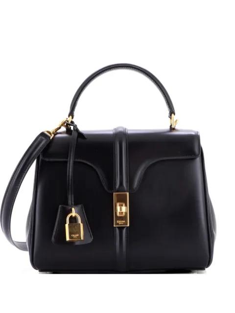 16 Top Handle Bag Smooth Calfskin Small satchel by CELINE 