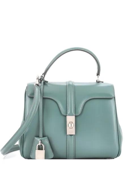 16 Top Handle Bag Smooth Calfskin Small satchel by CELINE 