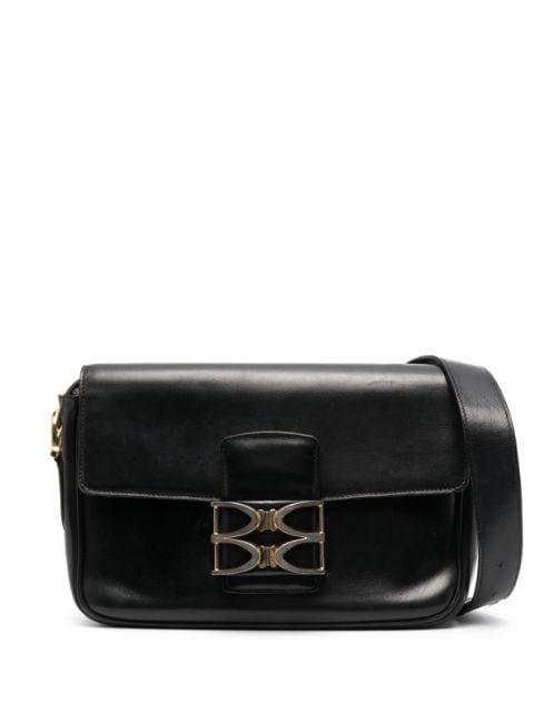 1970s horsebit-detailed leather shoulder bag by CELINE 