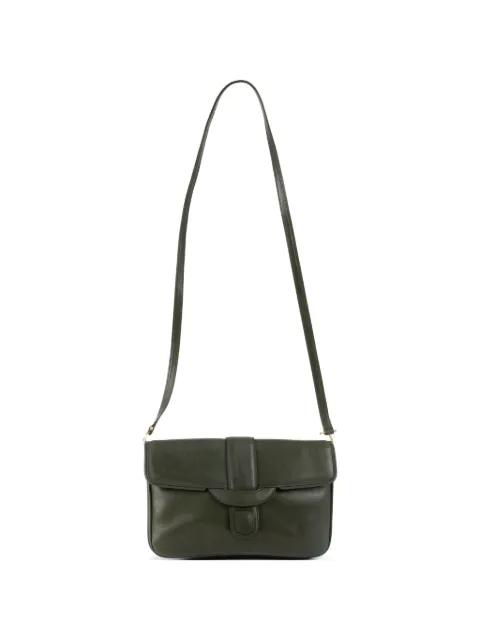1980s leather shoulder bag by CELINE 